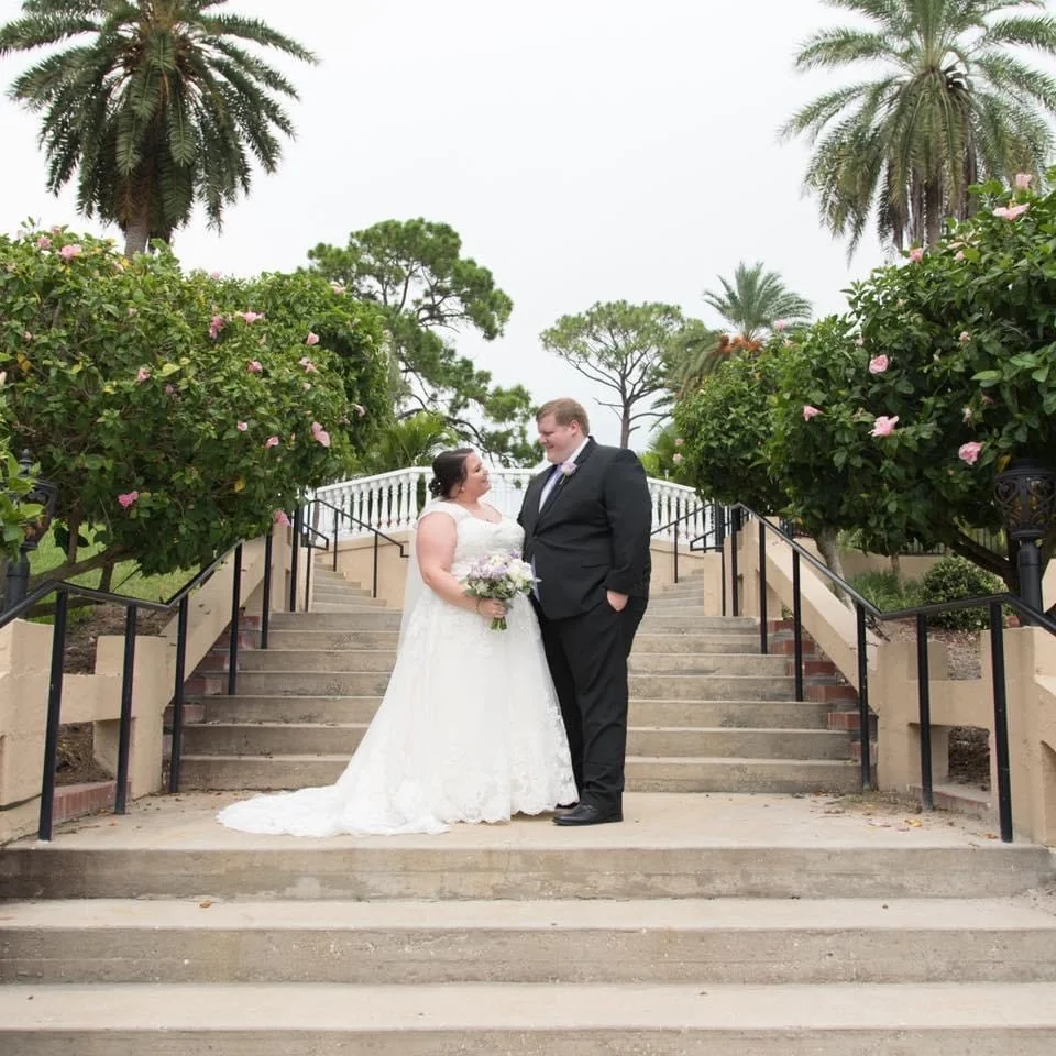 Wedding ceremony in Winter Park, Florida officiated by Katherine Imundi